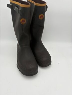 LaCrosse Men’s Size 11 Brown Rubber Waterproof Work / Rain Boots